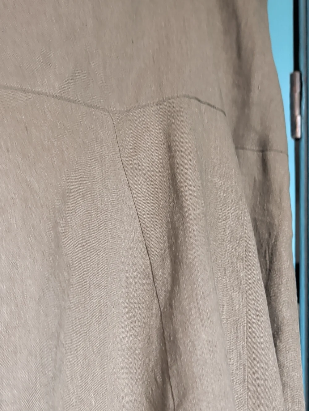 Women’s A-Line Maxi Skirt - Olive Green brown